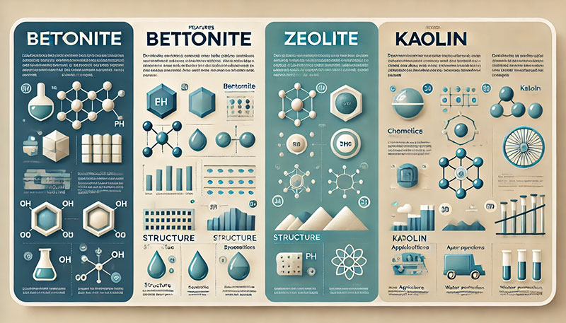 The Difference Between Zeolite and Bentonite